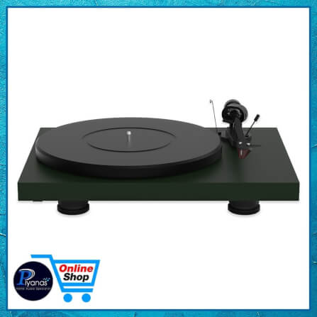 เครื่องเล่นแผ่นเสียง PROJECT : DEBUT CARBON EVO (พร้อมหัวเข็ม ORTOFON รุ่น 2M RED) (SATIN GREEN)_2